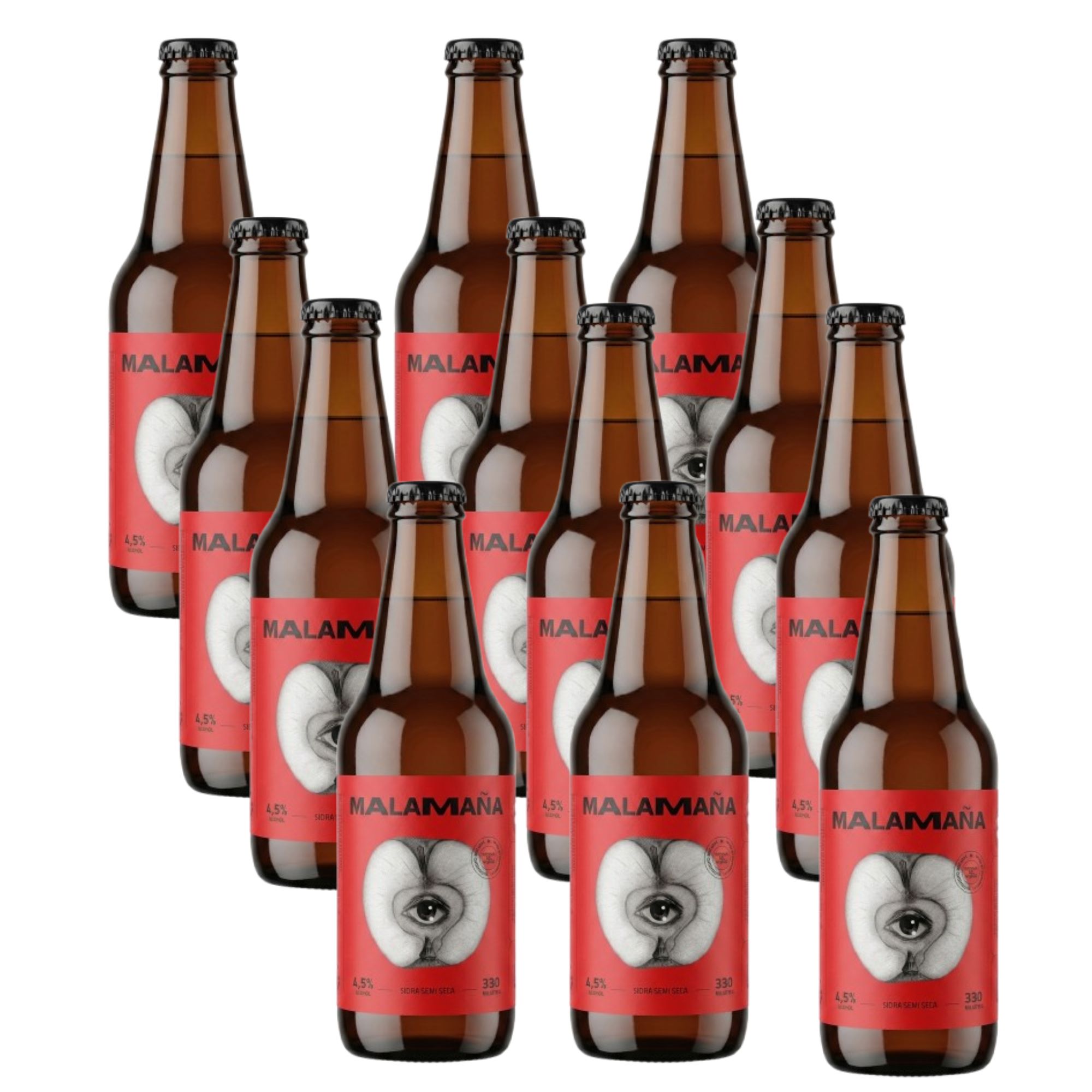 MALAMAÑA - sidra semi seca
