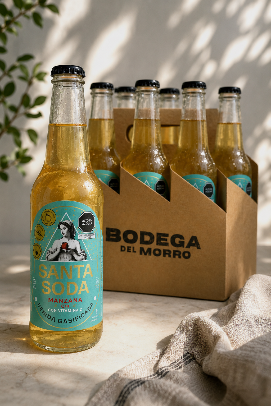 SANTA SODA - manzana