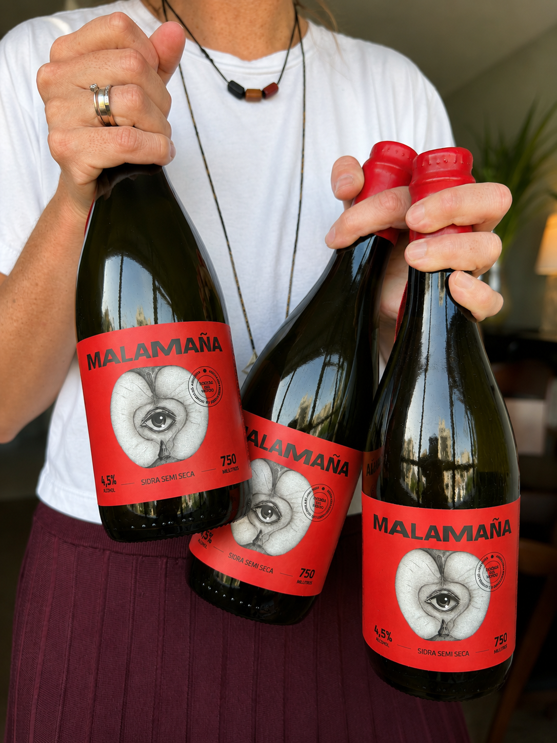MALAMAÑA - sidra semi seca