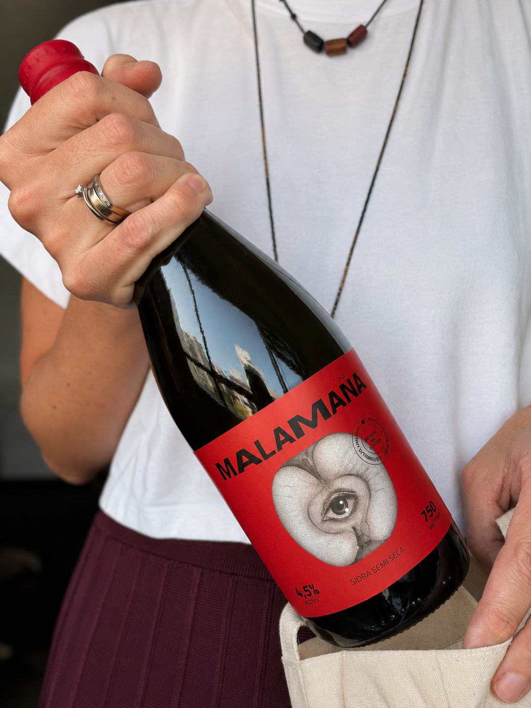 MALAMAÑA - sidra semi seca