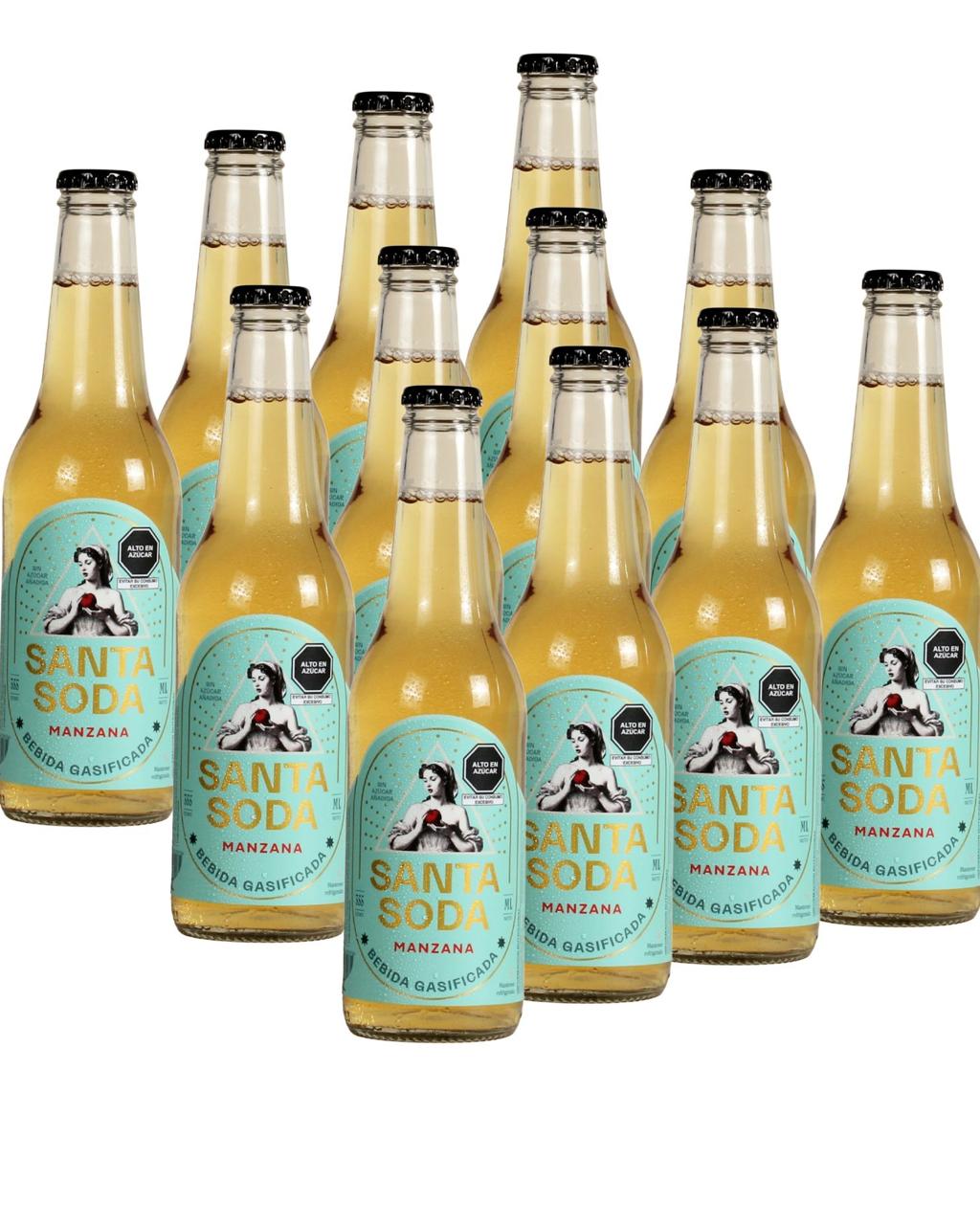 SANTA SODA - manzana