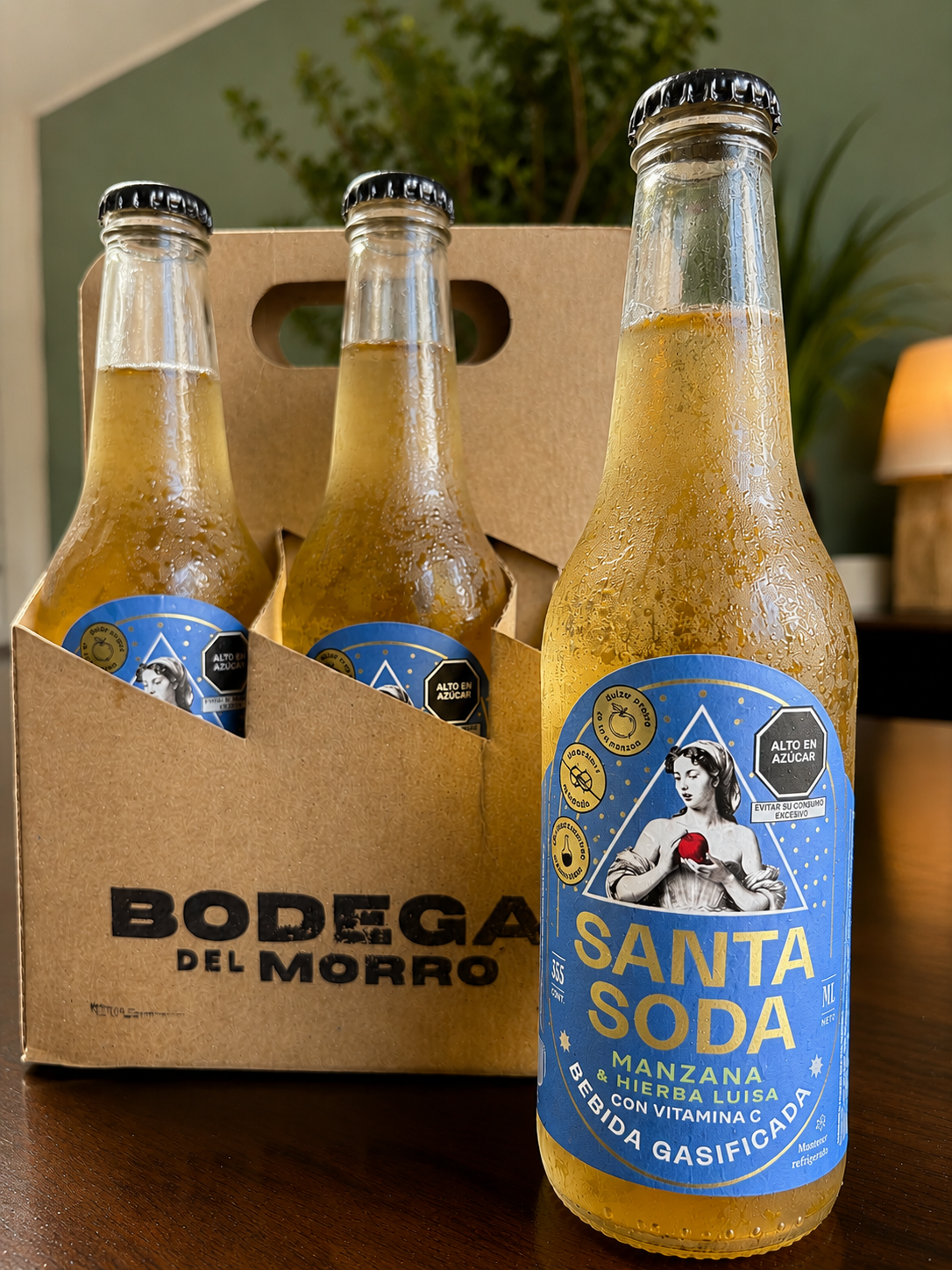 SANTA SODA - manzana & hierba luisa