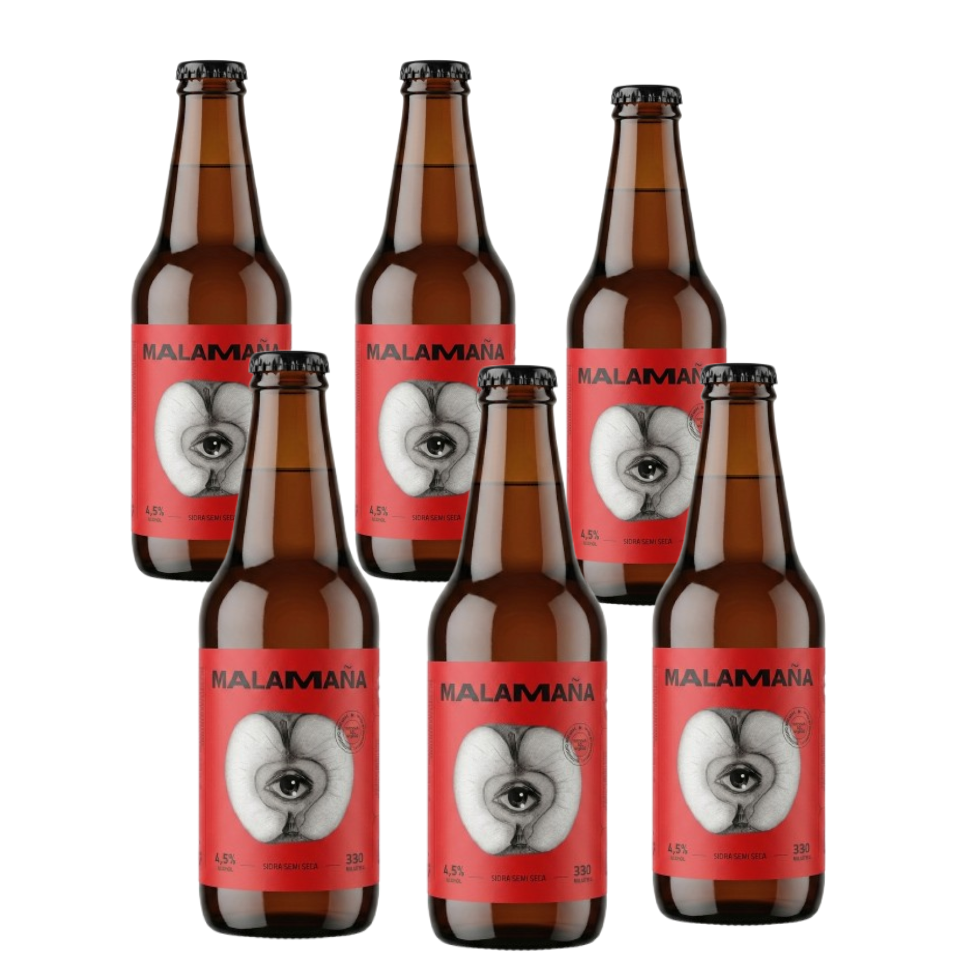 MALAMAÑA - sidra semi seca